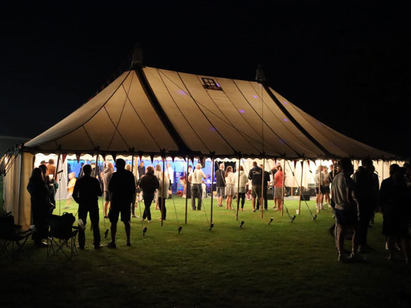 Beer Festival at Night